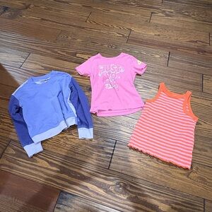 Girls size 4/5 top lot of 3